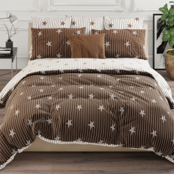 Постельное белье Valtery &quot;Звезды неба&quot;, евро, бязь (8228-2-8229-2-1253)