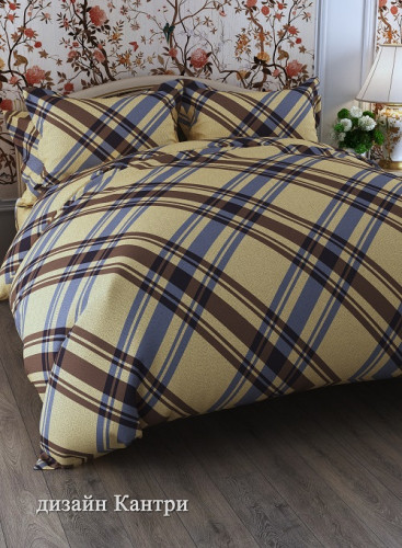 Постельное белье Чебоксарский Текстиль "Kantry", евро, бязь (Kantry-172)