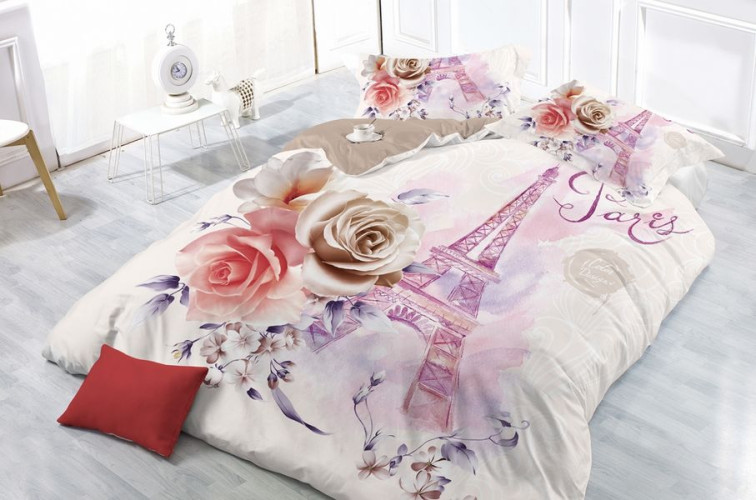 Постельное белье Valtery "SF-36", 3D, семейный, полисатин (SF-36-171)