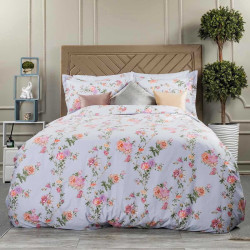 Постельное белье Arya Home &quot;Sakura&quot;, евро, сатин, печатное (8680943079916)