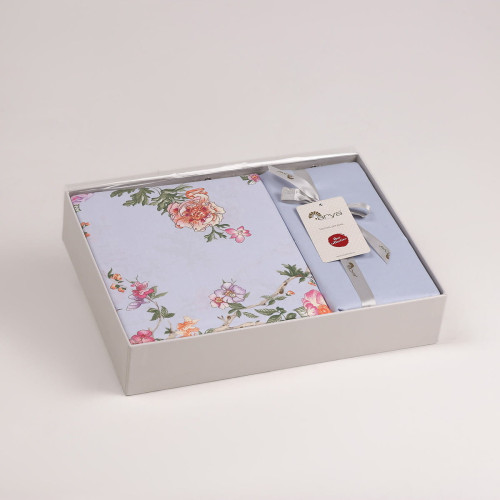 Постельное белье Arya Home "Sakura", евро, сатин, печатное (8680943079916)