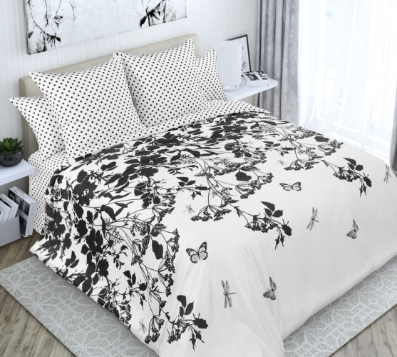 Постельное белье Королевское искушение (Текс-Дизайн) "Живанши 1", 1.5-спальный, перкаль (1250ПН207071)