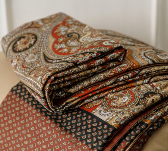 Постельное белье Legends (Текс-Дизайн) "Восточное солнце", евро, сатин, на молнии (L7323FG22029)