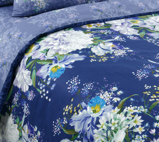 Постельное белье Королевское искушение (Текс-Дизайн) "Белый стих 1", 2-спальный, перкаль (3250ПН209601)