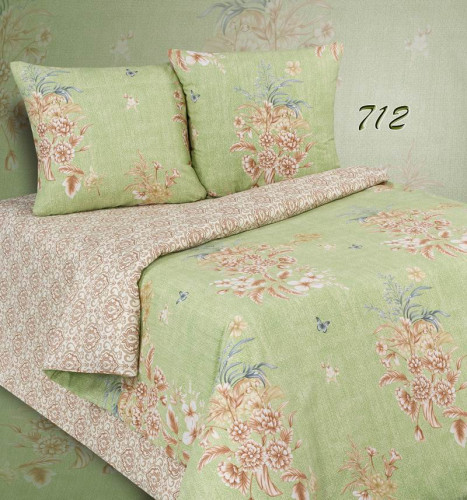 Постельное белье AlViTek (АльВиТек) "712-ПА", евро, поплин (АльВиТек-ПA-3-712)