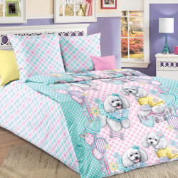 Постельное белье Valtery &quot;ДБ-56&quot;, 1.5-спальный, бязь (ДБ-56-1249)