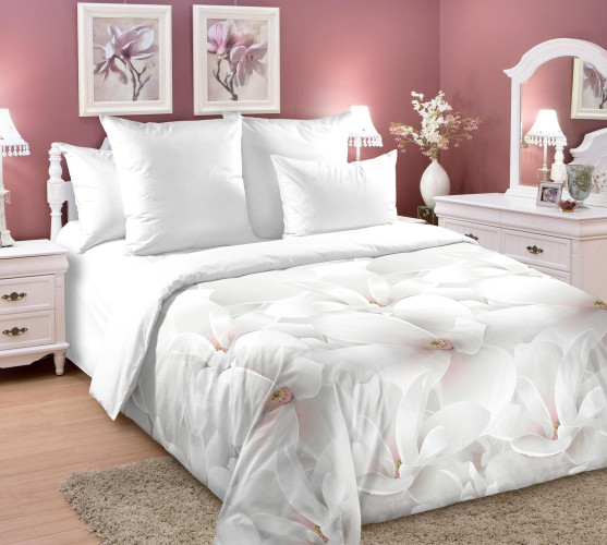 Постельное белье Королевское искушение (Текс-Дизайн) "Эссе 1", 1.5-спальный, перкаль, на молнии (1276ЧН661481)