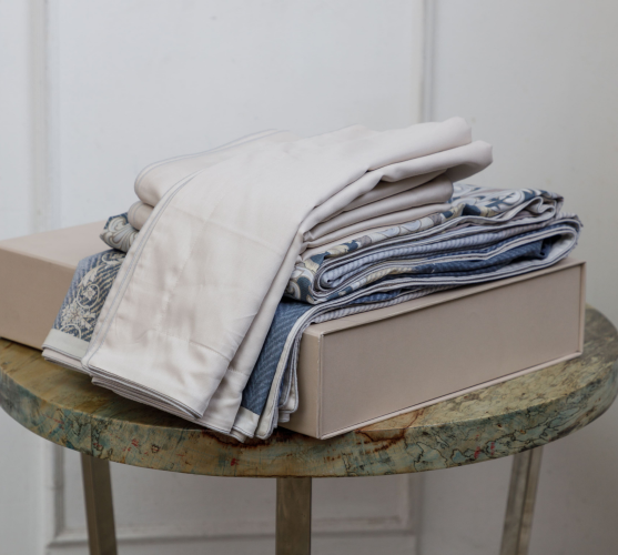 Постельное белье Legends (Текс-Дизайн) "Вечные ценности", семейный, сатин, на молнии (L6323FL22027)