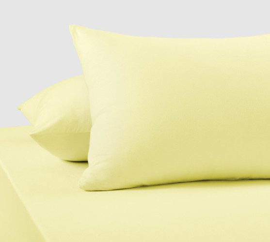 Наволочки Текс-Дизайн "Желтый", 50x70, трикотаж, 2 шт (01Т2желт)