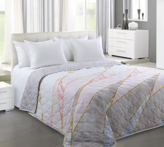 Покрывало Королевское искушение (Текс-Дизайн) "Аттика 1", 210x240, перкаль, стеганое (П240210Аттик)