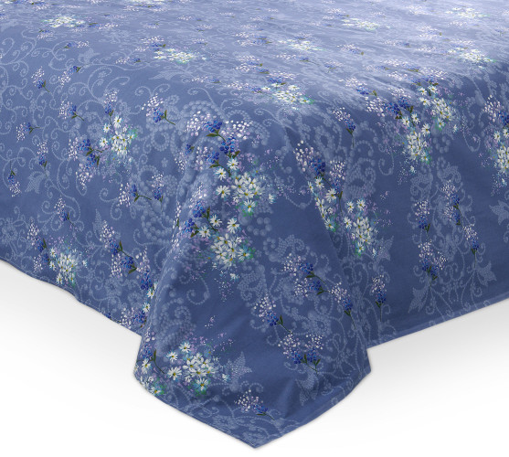 Постельное белье Королевское искушение (Текс-Дизайн) "Белый стих 1", семейный, перкаль (6250ПН209601)