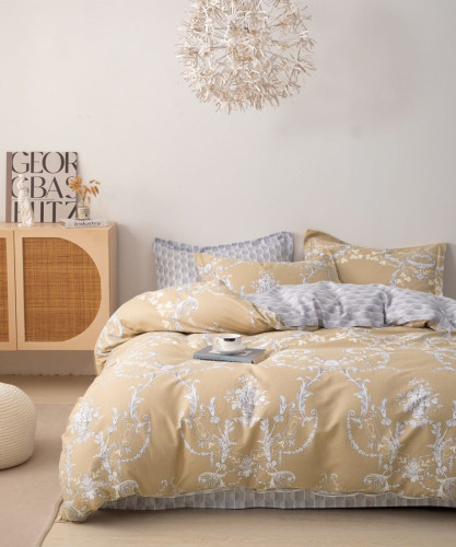 Постельное белье Valtery "C-554", семейный, сатин (C-554-1255)