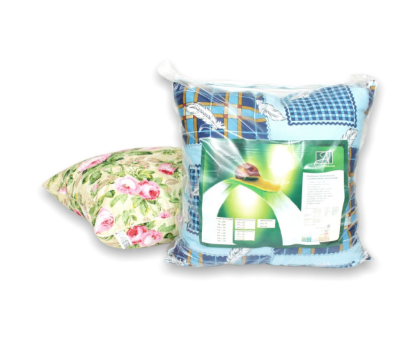 Подушка AlViTek (АльВиТек) "Традиция", 60x60, поликоттон, холфит-шарики (ПБ-060)