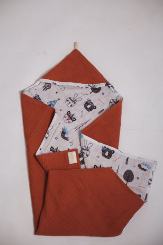 Полотенце Valtery "TowelMuslinTer", 100x100, хлопок (TowelMuslinTer-11302)