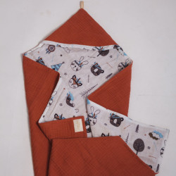 Полотенце Valtery "TowelMuslinTer", 100x100, хлопок (TowelMuslinTer-11302)