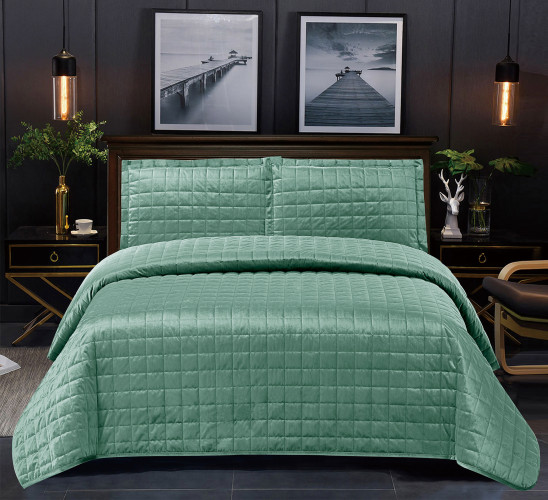 Покрывало Tango (Танго) "Sauvage", 240x260, велюр (SAV2426-04 код2326)