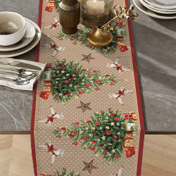 Скатерть Valtery "Волшебство", 50x220, хлопок (30142-1-2336)