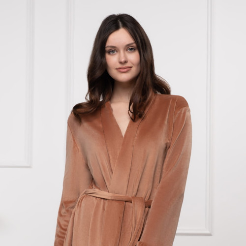 Халат женский Arya Home "Relax", XL, бархат (8680943112552)