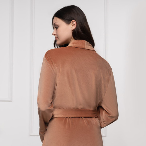 Халат женский Arya Home "Relax", XL, бархат (8680943112552)