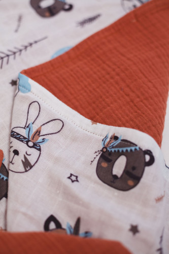 Полотенце Valtery "TowelMuslinTer", 115x115, хлопок (TowelMuslinTer-11303)