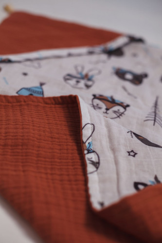 Полотенце Valtery "TowelMuslinTer", 115x115, хлопок (TowelMuslinTer-11303)