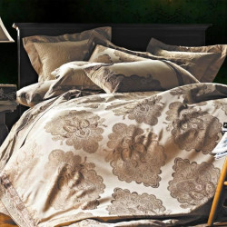 Постельное белье Фамилье "L-23", евро, сатин (L-23-1253)