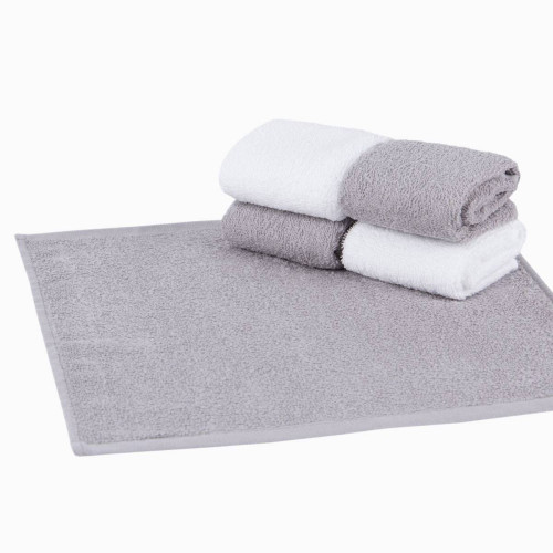 Набор полотенец Arya Home "Home", подарочные, 30x30, махровая ткань, 5 шт (8680943054326)