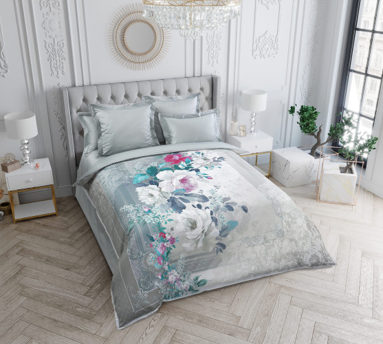 Постельное белье Legends (Текс-Дизайн) "Любимая", евро, сатин, на молнии (L7323FG22025)