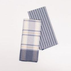 Набор полотенец Arya Home &quot;Cobalt&quot;, кухонные, 45x70, хлопок, 2 шт (8680943106810)