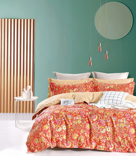 Постельное белье Cristelle (Кристель) "Cristelle Amante", евро, сатин (AM04-79 код1174)