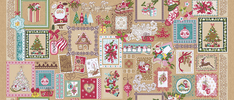 Скатерть Valtery "Новогодние мотивы", 150x180, хлопок (35045-1-2420)