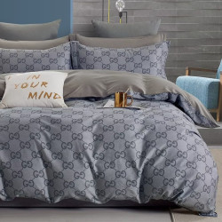 Постельное белье Cleo "Satin de Luxe 0083-SK", 1.5-спальный, сатин, на молнии (16/0083-SK)