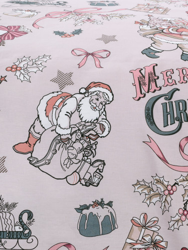 Постельное белье Белиссимо (Текс-Дизайн) "Новогодние игрушки 1", 2-спальный, поплин (2150ЛН662921)
