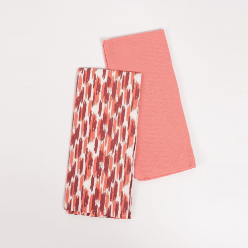 Набор полотенец Arya Home "Salmon", кухонные, 45x70, хлопок, 2 шт (8680943106858)