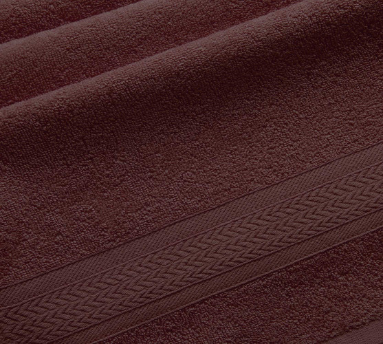 Полотенце Comfort Life (Текс-Дизайн) "Утро коричневый", для ванной, 50x90, махровая ткань (УтрКч59аи400)