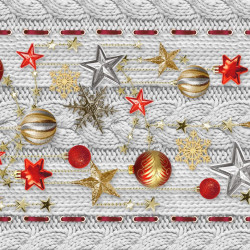 Скатерть Valtery "Новогодняя звезда", 50x220, хлопок (30044-1-2336)