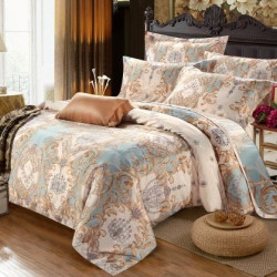 Постельное белье Valtery "AP-27", 1.5-спальный, поплин (AP-27-1249)