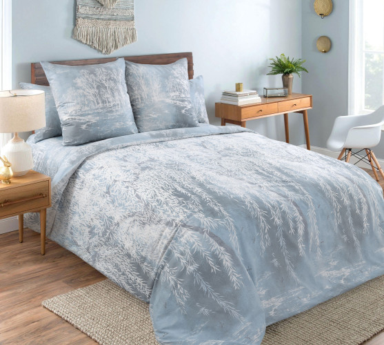 Постельное белье Королевское искушение (Текс-Дизайн) "Ивушка 1", 1.5-спальный, перкаль (1250ПН208741)