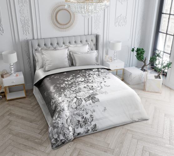 Постельное белье Legends (Текс-Дизайн) "Пьеса", евро, сатин, на молнии (L7323FG22028)