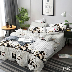 Постельное белье Valtery "Панды", 1.5-спальный, поплин (1750Н DL-36-1249)