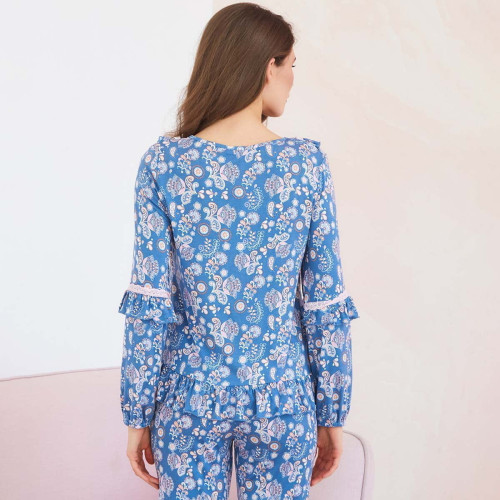 Пижама Arya Женская 5722+5723 Синий, XL