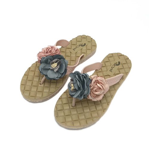 Тапочки Arya Женские Сланцы 199-1C Розово-Серый, 38