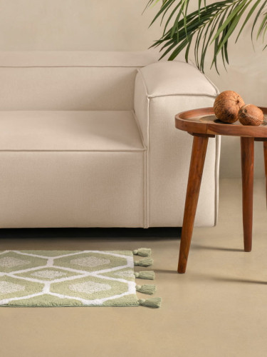 Коврик Arya Home "Lee", для ванной, 60x100, хлопок (8680943228505)