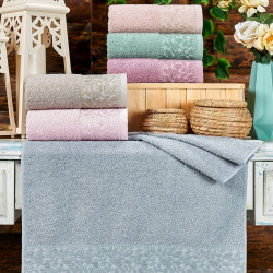 Набор полотенец TWO DOLPHINS &quot;DNIPRO&quot;, 70x140, махровая ткань, 6 шт (TWO DOLPHINS-11733)