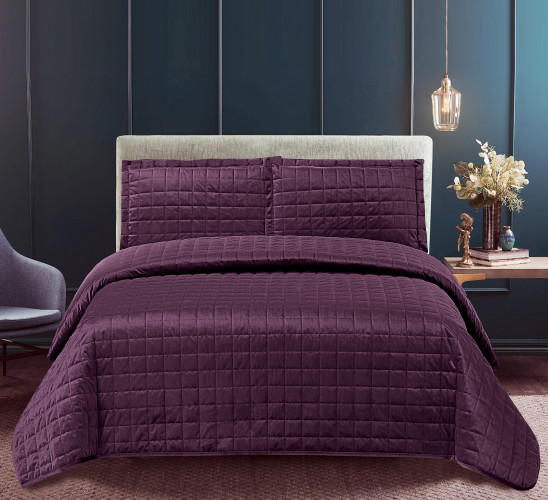 Покрывало Tango (Танго) "Sauvage", 240x260, велюр (SAV2426-08 код2326)