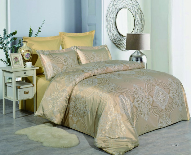 Постельное белье Valtery "JC-47", евро, сатин (JC-47-1253)