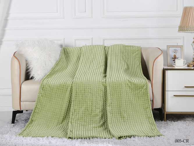 Плед Cleo "CARRE", 150x200, велсофт (150/005-CR)