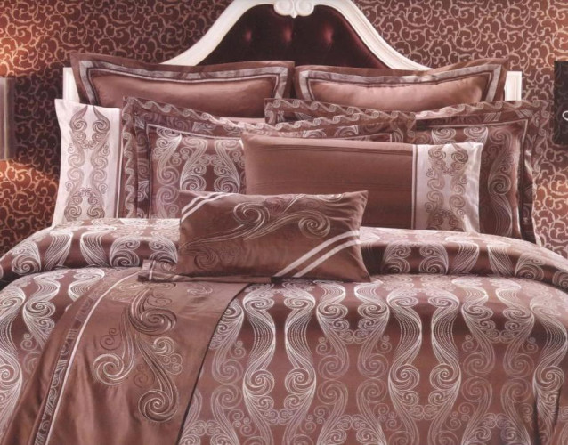 Постельное белье Valtery "L-31", евро, сатин (L-31-1253)