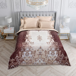 Постельное белье Legends (Текс-Дизайн) &quot;Сумеречное танго&quot;, евро, сатин, на молнии (L7323FG22004)