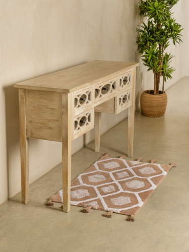 Коврик Arya Home "Lee", для ванной, 60x100, хлопок (8680943228482)